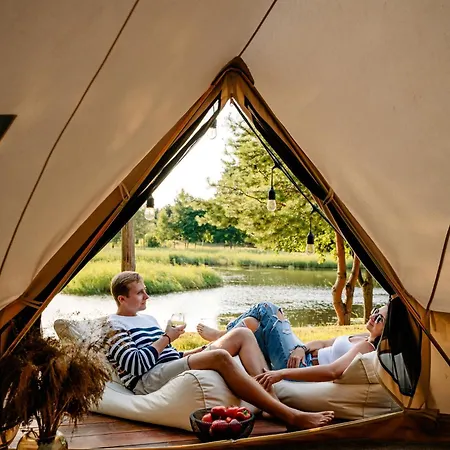 Luksusowy namiot Glampine